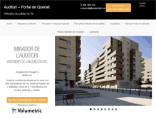 Tablet Screenshot of pisosnousvic.com